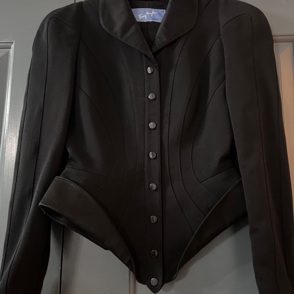 Thierry Mugler vintage black jacket - Picture 2 of 4